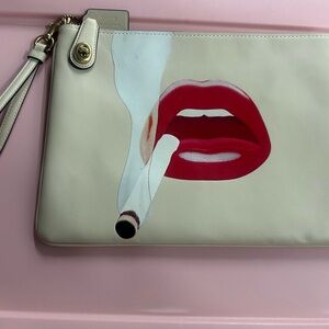 Coach X Tom Wesselmann Large Turnlock Wristlet